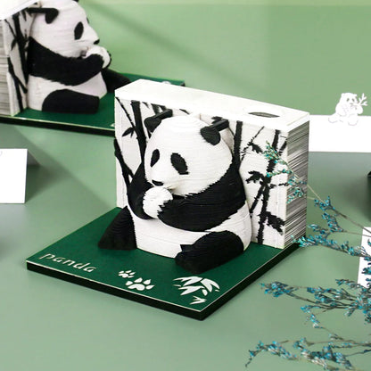 Panda 3D Paper Notes & Calendar