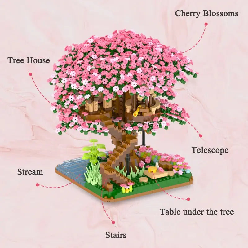 Sakura Flower Treehouse