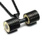 Barbell Gym Necklace