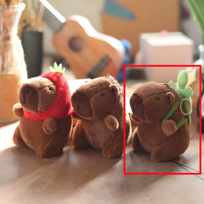 Cute Capybara Pendant Plush